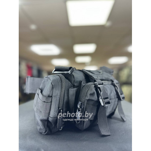 Сумка дорожная BL014 Black 10L | Lupu Gear фото 4