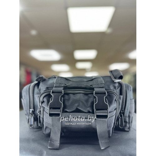 Сумка дорожная BL014 Black 10L | Lupu Gear фото 1