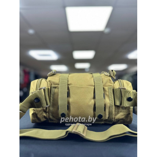 Сумка дорожная BL014 Coyote 10L | Lupu Gear фото 3