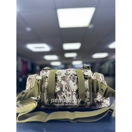 Сумка дорожная BL014 Desert Digital 10L | Lupu Gear фото 3