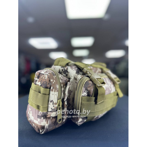 Сумка дорожная BL014 Desert Digital 10L | Lupu Gear фото 4