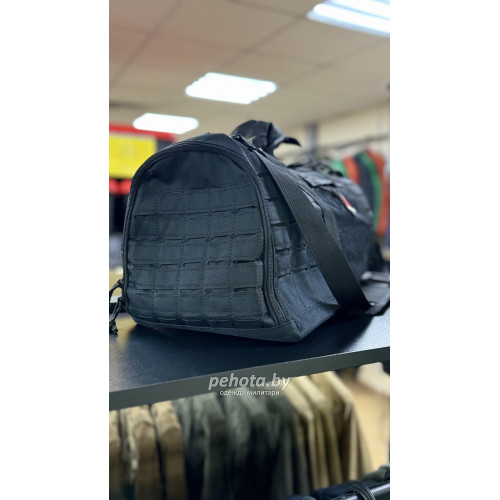 Сумка дорожная BL155 Laser Cut Black 45L | Lupu Gear фото 3