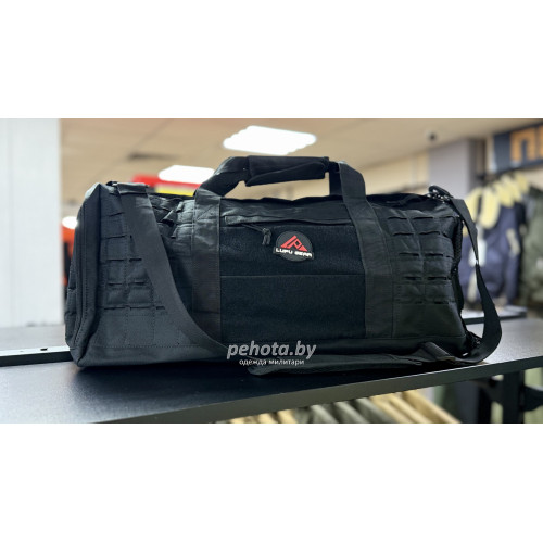 Сумка дорожная BL155 Laser Cut Black 45L | Lupu Gear фото 1