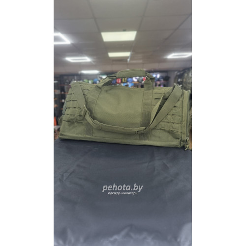 Сумка дорожная BL155 Laser Cut Olive 45L | Lupu Gear фото 5