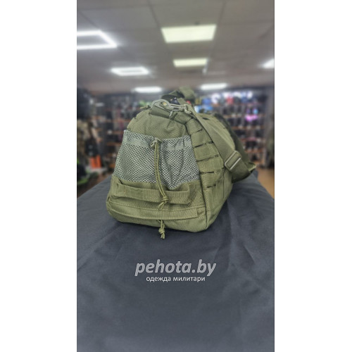 Сумка дорожная BL155 Laser Cut Olive 45L | Lupu Gear фото 5