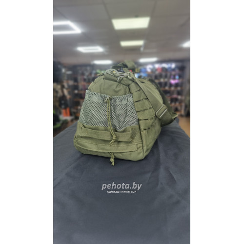 Сумка дорожная BL155 Laser Cut Olive 45L | Lupu Gear фото 4
