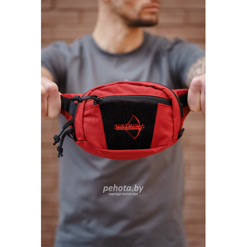 Поясная сумка Possum Red Rock/Black | Army Stroll фото 4