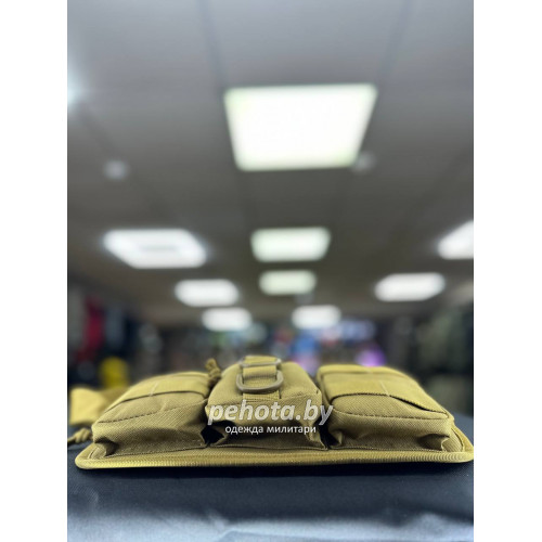 Сумка поясная BL025 3 подсумка 34x16x3см Coyote 2L | Lupu Gear фото 5