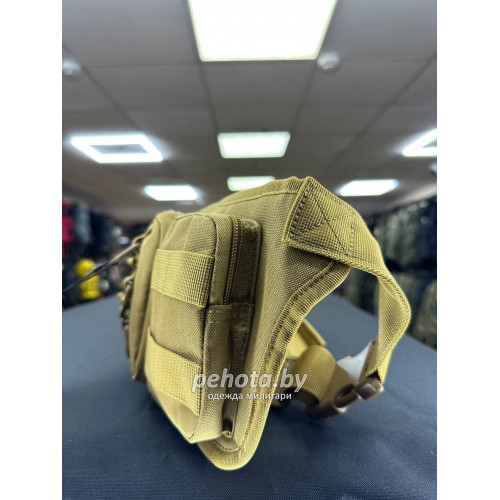 Сумка поясная BL025 3 подсумка 34x16x3см Coyote 2L | Lupu Gear фото 2