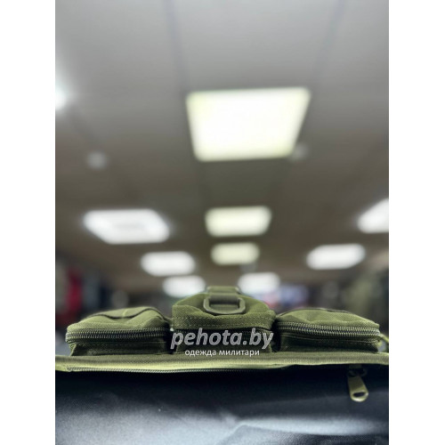 Сумка поясная BL025 3 подсумка 34x16x3см Olive 2L | Lupu Gear фото 5