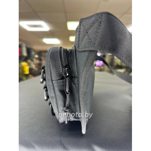 Сумка поясная BL026 2 подсумка 35x16x3см Black 2L | Lupu Gear фото 2