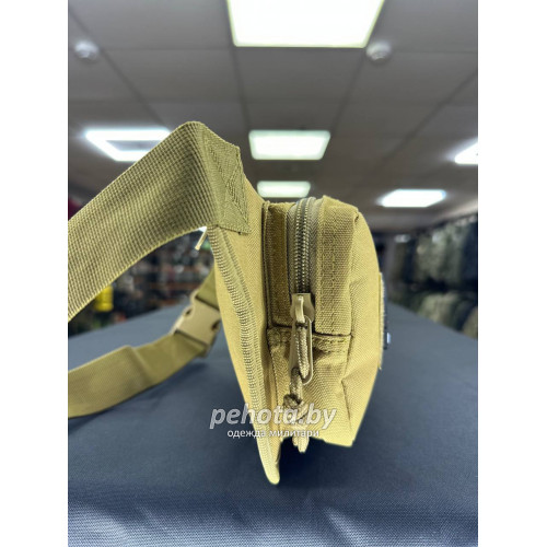 Сумка поясная BL026 2 подсумка 35x16x3см Coyote 2L | Lupu Gear фото 4