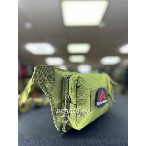 Сумка поясная BL026 2 подсумка 35x16x3см Olive 2L | Lupu Gear фото 4