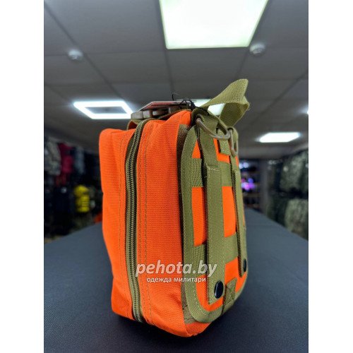Подсумок медицинский тактический BL032 Orange/Coyote 2L | Lupu Gear фото 2