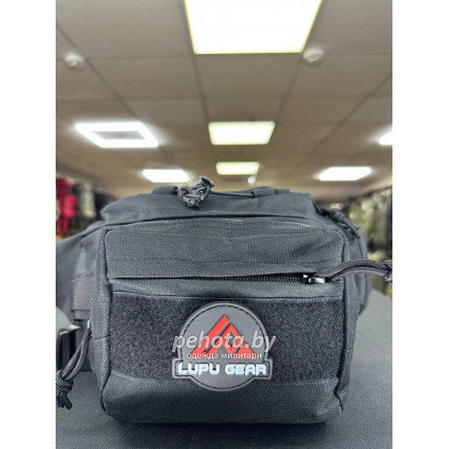 Сумка поясная BL059 1 подсумок Black 2L | Lupu Gear фото 1