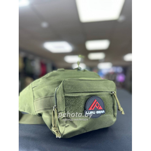 Сумка поясная BL059 1 подсумок Olive 2L | Lupu Gear фото 1