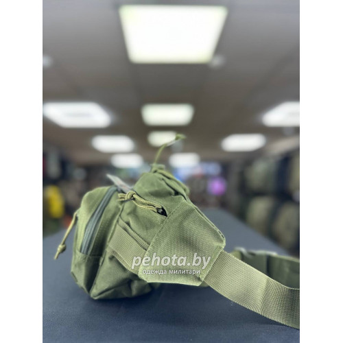 Сумка поясная BL059 1 подсумок Olive 2L | Lupu Gear фото 2