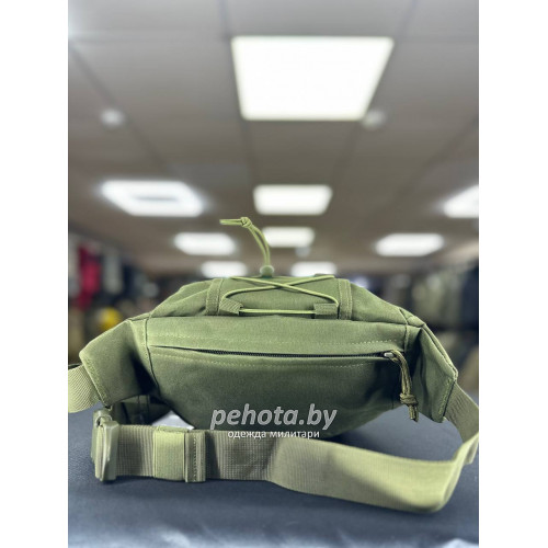 Сумка поясная BL059 1 подсумок Olive 2L | Lupu Gear фото 3