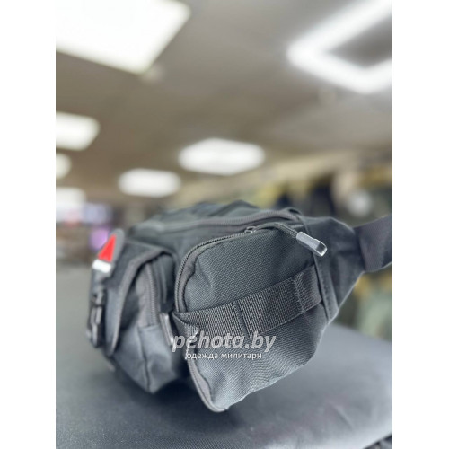 Сумка поясная HY1653 Black 3L | Lupu Gear фото 2