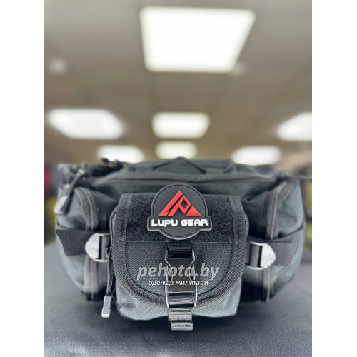 Сумка поясная HY1653 Black 3L | Lupu Gear фото 1