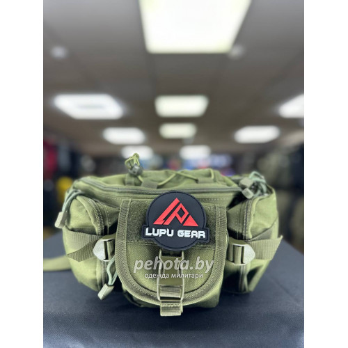 Сумка поясная HY1653 Green 3L | Lupu Gear фото 1