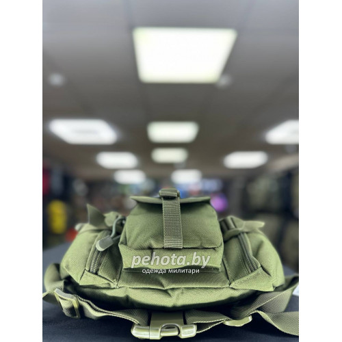 Сумка поясная HY1653 Green 3L | Lupu Gear фото 5