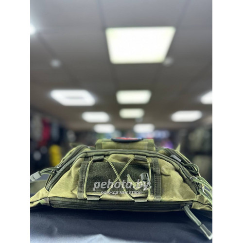 Сумка поясная HY1653 МОХ 3L | Lupu Gear фото 6