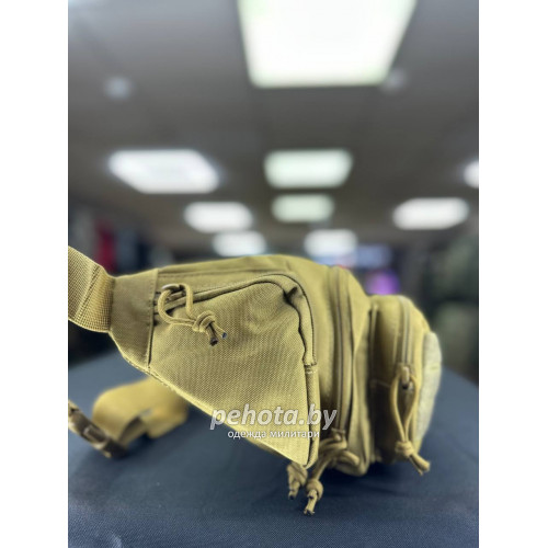 Сумка поясная HY8272 Molle Coyote 5L | Lupu Gear фото 4