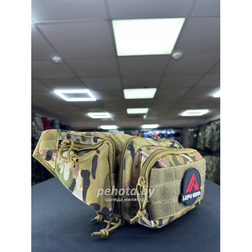 Сумка поясная HY8272 Molle Multicam 5L | Lupu Gear фото 4