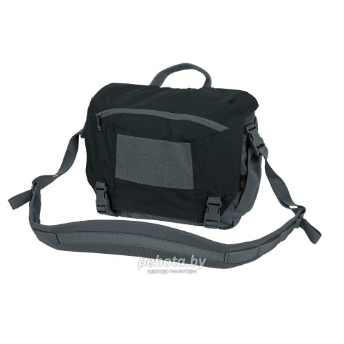 Сумка URBAN COURIER BAG Medium Black/Shadow grey | Helikon-Tex фото 1