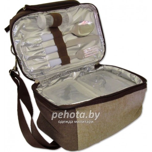 Сумка Холодильник 4000-1 Кофейный | Арктика фото 3