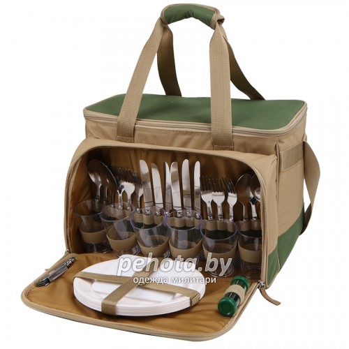 Сумка-холодильник с набором посуды на 6 персон Арктика 4100-6 фото 2