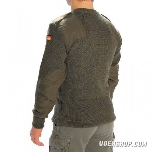 Свитер Бундесвер оригинал Олива новый фото 3