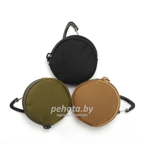 Тактический мини-подсумок на карабине olive | Army Stroll фото 3
