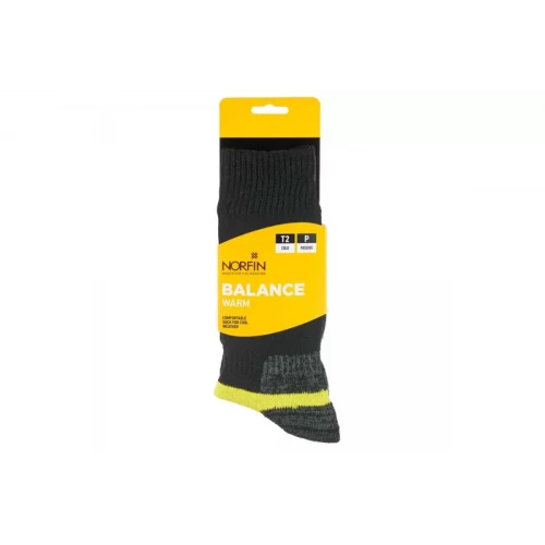 Термоноски Balance Warm Crew T2P Black | Norfin фото 4