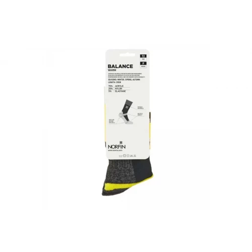 Термоноски Balance Warm Crew T2P Black | Norfin фото 5