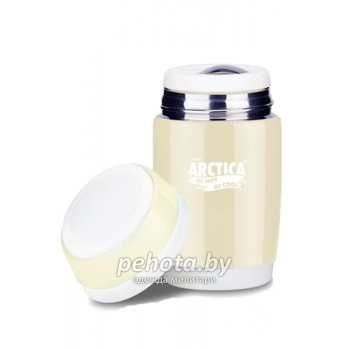 Термос бочонок для еды 580 мл 409-580 Топлёное молоко | Арктика фото 2