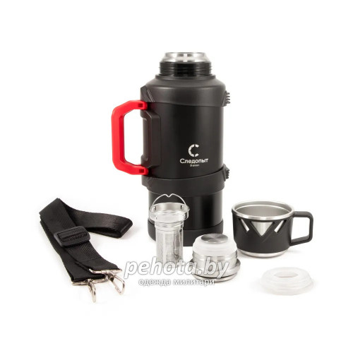 Термос DAKAR 3 л со складными ручками черный PF-TM-29 | Следопыт фото 5