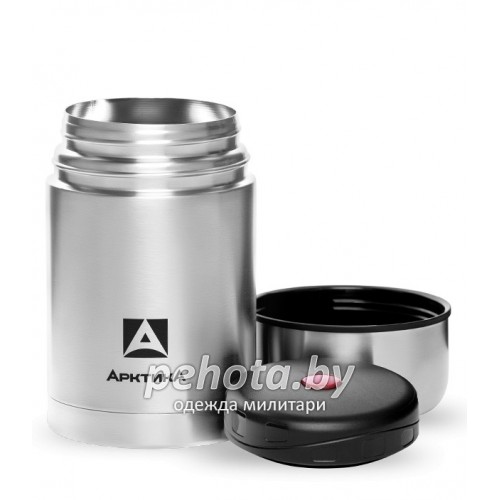 Термос для еды в чехле 1000мл 301-1000A Silver | Арктика фото 2