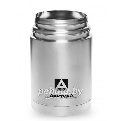 Термос для еды в чехле 750мл 301-750A Silver | Арктика фото 3