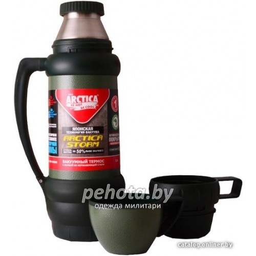 Термос Питьевой 1800 мл 109-1800М Болотный | Арктика фото 3