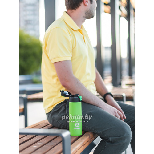 Термос Питьевой 350 мл 705-350 Текстурный Зеленый | Арктика фото 7