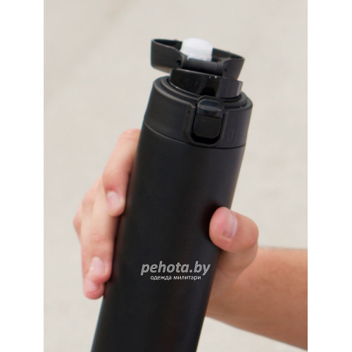 Термос Питьевой 520 мл 701-520 Текстурный черный | Арктика фото 8