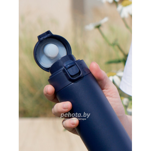 Термос Питьевой 520 мл 701-520 Текстурный синий | Арктика фото 8