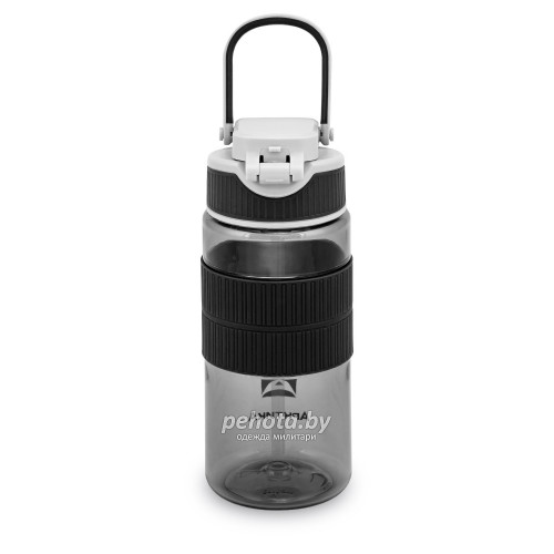 Бутылка с манжетой и трубочкой 550 мл 722-550 Черный | Арктика фото 3