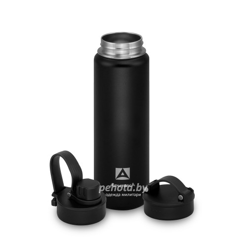 Термос Питьевой с дополнительной крышкой 700 мл 708-700S Черный | Арктика фото 4