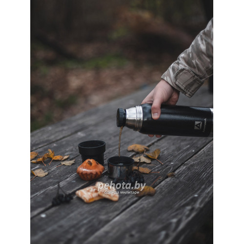 Термос Питьевой с ситечком 900 мл 106-900C Черный | Арктика фото 7