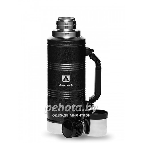 Термос Питьевой с узким горлом 2200 мл 106-2200Р Black | Арктика фото 2