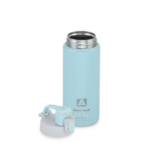 Термос Питьевой Сититерм 500 мл 702-500 голубой текстурный | Арктика фото 3