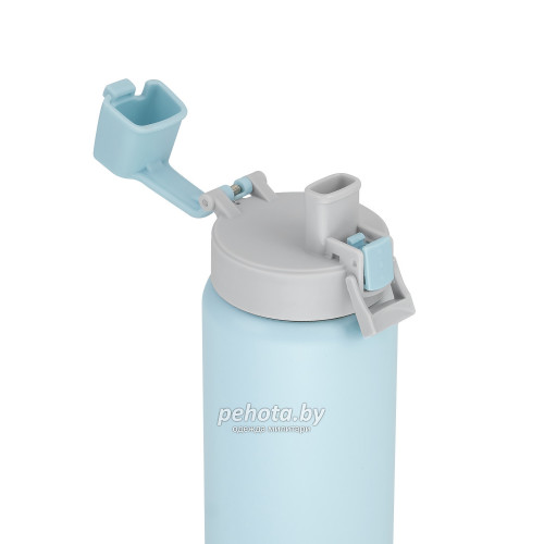Термос Питьевой Сититерм 500 мл 702-500 голубой текстурный | Арктика фото 4